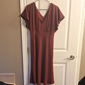Hudson Bay Burgundy Dress